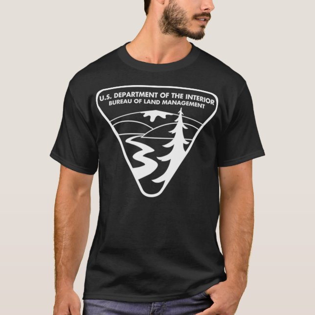 Camiseta La Oficina de Gestión de Tierras del BLM original  (Anverso)