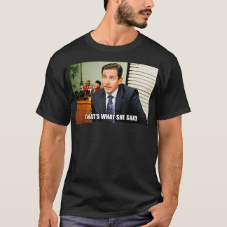 Camiseta La oficina de Michael Meme eso es lo que dijo