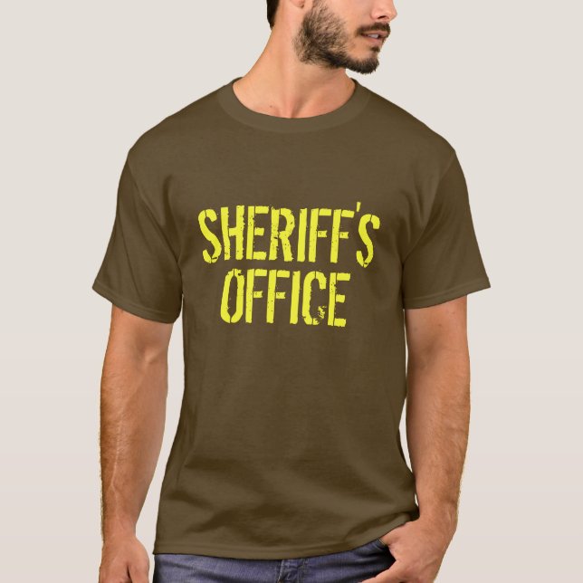 Camiseta La oficina del sheriff (Anverso)