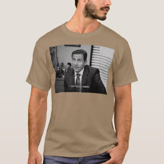 Camiseta La oficina en la que Michael está muerto dentro de