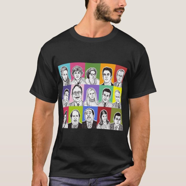 Camiseta La Oficina retro (Anverso)