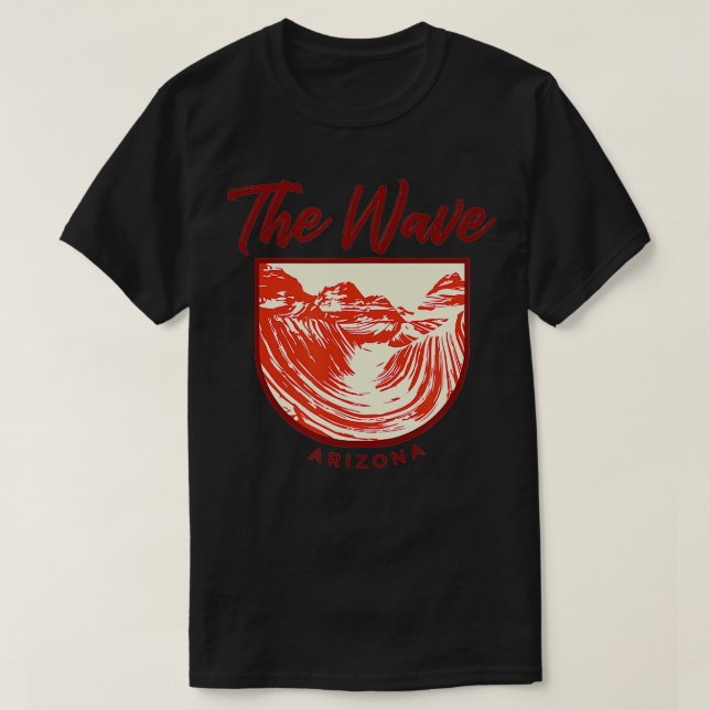 Camiseta La ola Arizona (Diseño del anverso)