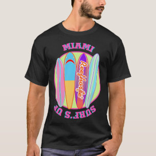 Camiseta La Ola de Surf de Miami