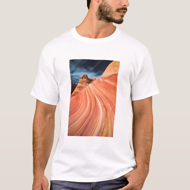 Camiseta La ola, los acantilados bermellones, Arizona (Anverso)