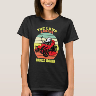 Camiseta La Oleada De Césped Y El Cuidador De Césped