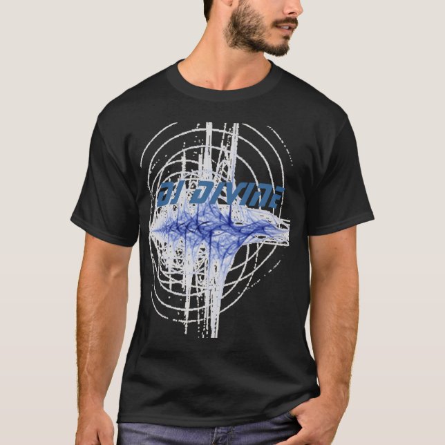 Camiseta La onda acústica de los hombres divinos (Anverso)