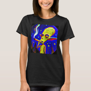 Camiseta La onda del vaporizador la incendia extranjera des