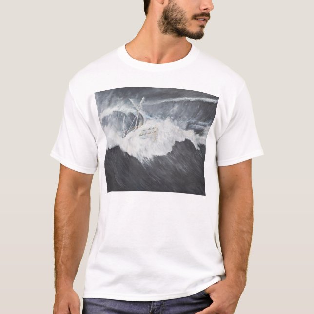 Camiseta La onda gigantesca (Anverso)