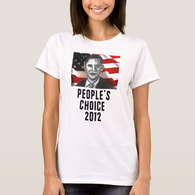 Camiseta La opción 2012 de la gente (Anverso)