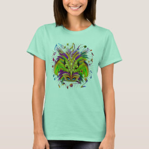 Camiseta La opinión de la luz de la reina del carnaval