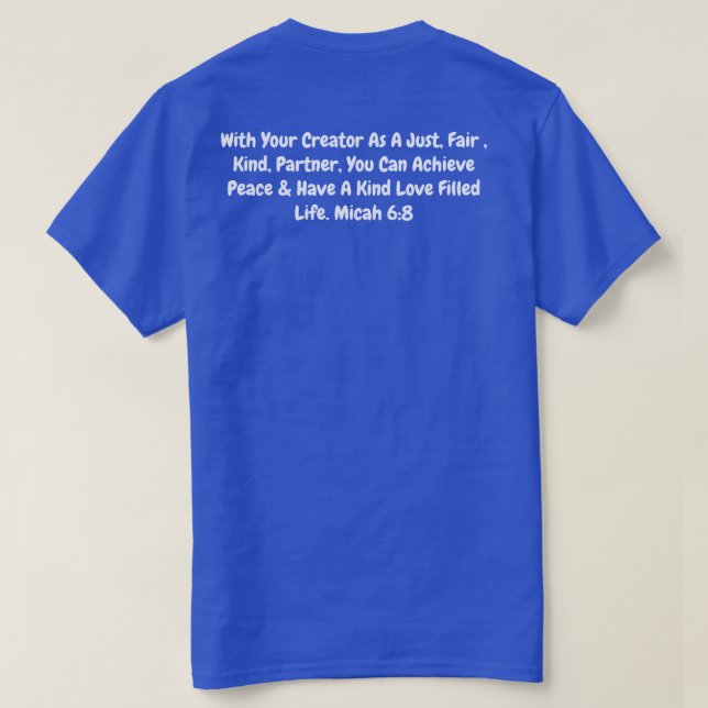 Camiseta La opinión del tipo de Alex Trebeck (Reverso del diseño)