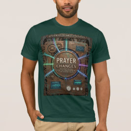 Camiseta La oración cambia todo – Futurista Steampunk T