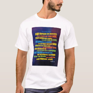 Camiseta La oración del Señor - Un padre