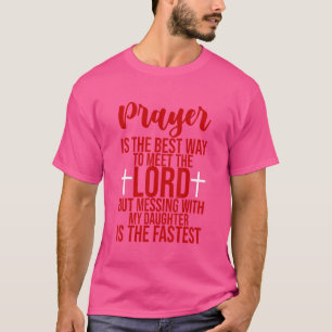 Camiseta La Oración Es La Mejor Manera De Conocer Al Señor