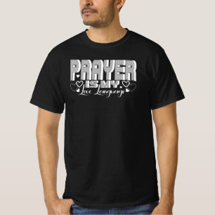 Camiseta La oración es mi idioma del amor