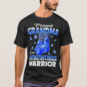 Camiseta La orgullosa abuela de un guerrero de la enfermeda