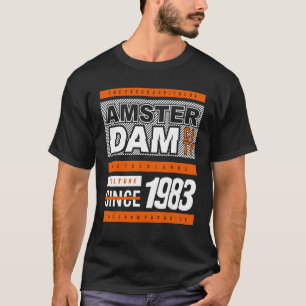 Camiseta La Orgullosa Capital De La Ciudad Neerlandesa De Á