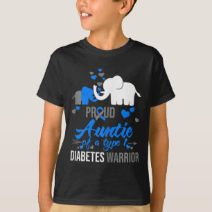 Camiseta La Orgullosa Tía De Un Regalo De Guerrero De La Di