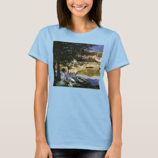 Camiseta La orilla del Sena, Bennecourt de Claude Monet