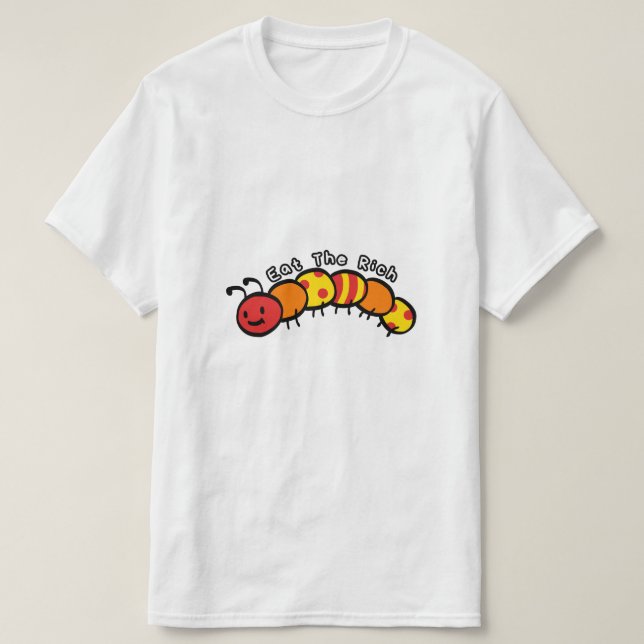 Camiseta la oruga hambrienta Celebra el crecimiento (Diseño del anverso)