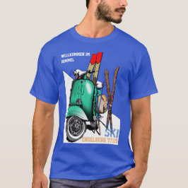 Camiseta La oscuridad básica de los hombres de Engelberg