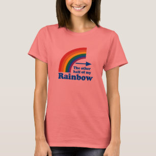 CAMISETA LA OTRA MITAD DE MI ARCO IRIS