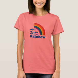 CAMISETA LA OTRA MITAD DE MI ARCO IRIS