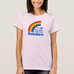 Camiseta La OTRA MITAD de MI ARCO IRIS (dejado)
