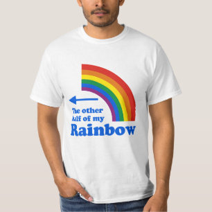 Camiseta La OTRA MITAD de MI ARCO IRIS (derecho)