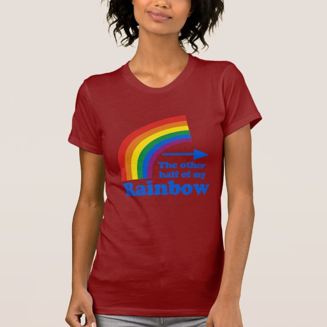 Camiseta LA OTRA MITAD DE MI LLUVIA (Izquierda) (Anverso)