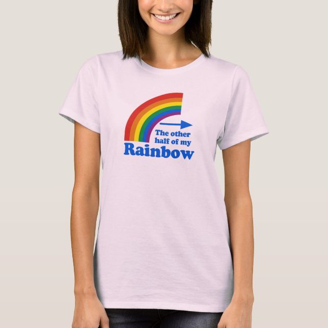 Camiseta LA OTRA MITAD DE MI LLUVIA (Izquierda) (Anverso)