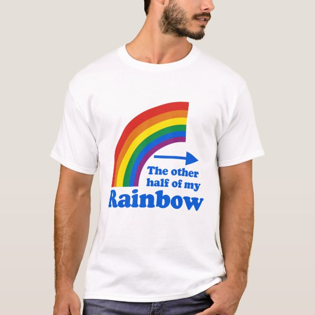 Camiseta LA OTRA MITAD DE MI LLUVIA (Izquierda) (Anverso)