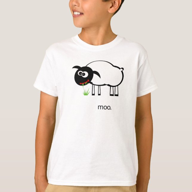 Camiseta La oveja dice el MOO (Anverso)