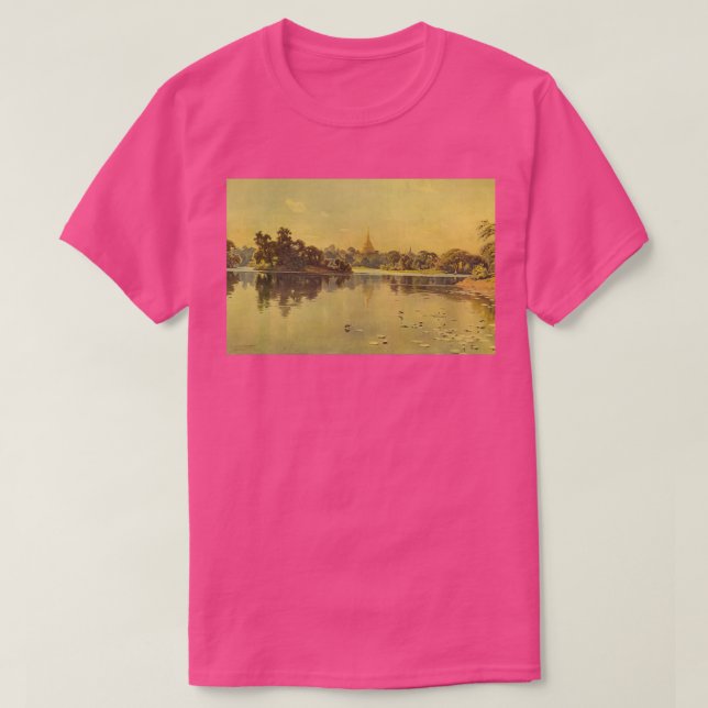 Camiseta La pagoda Shwe Dagon Shwedagon de Dalhousie Par (Diseño del anverso)
