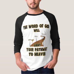 Camiseta La palabra de Dios iluminará a los hombres 3/4