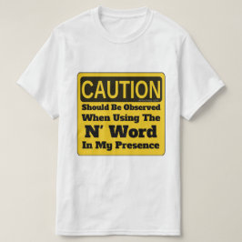 Camiseta La palabra N