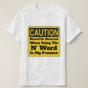 Camiseta La palabra N