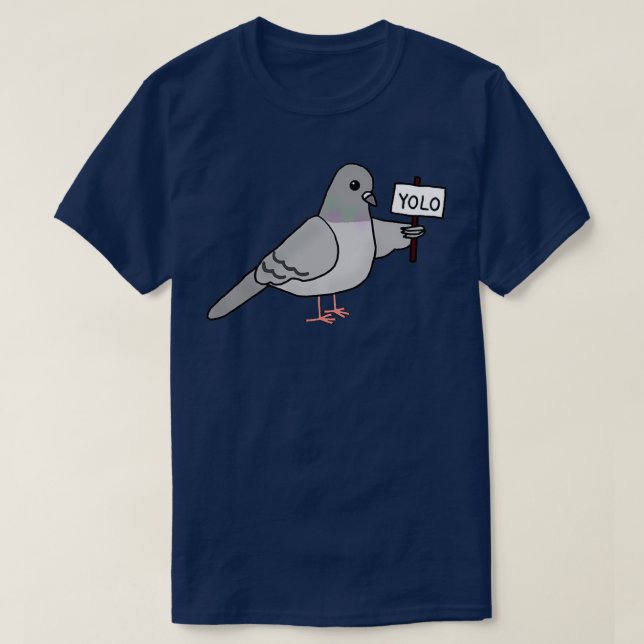 Camiseta La paloma 1 de YOLO (Diseño del anverso)