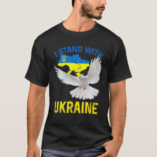 Camiseta La paloma de la paz apoya a Ucrania