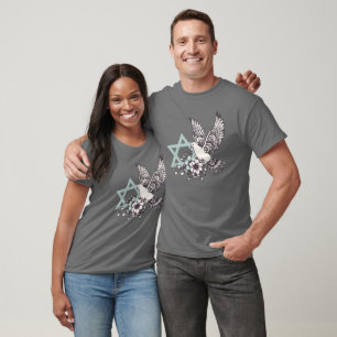 Camiseta La paloma de la paz para Israel