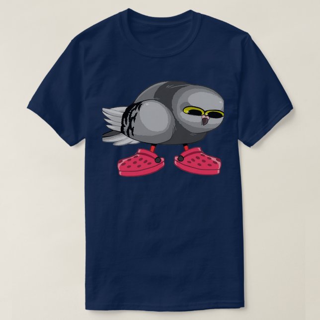 Camiseta La paloma de los cocodrilos (Diseño del anverso)