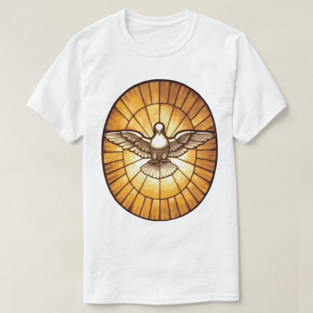 Camiseta La paloma del Espíritu Santo de la Basílica de San (Diseño del anverso)