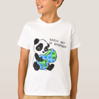 La panda abraza la tierra/earthday
