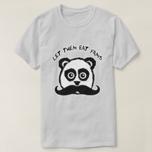 Camiseta La panda del bigote los dejó comer los ñames