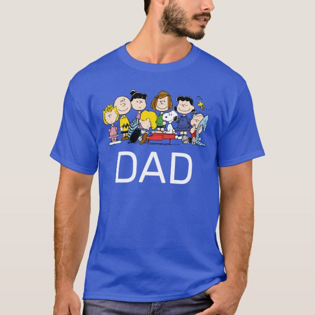 Camiseta La pandilla de los cacahuetes | Soy el papá (Anverso)