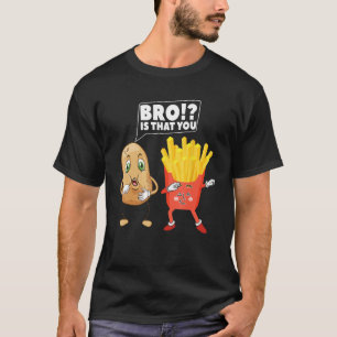 Camiseta La Papa Cuta Es Que Te Hermes Dabbing French Fries