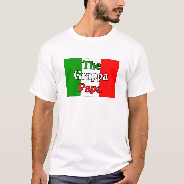 Camiseta La papá del Grappa (Anverso)