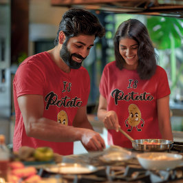 Camiseta ¿La Papa en el programa de entrevistas nocturnas A