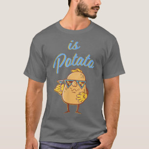 Camiseta La Papa En La Televisión Como Se Ve En La Noche Ta