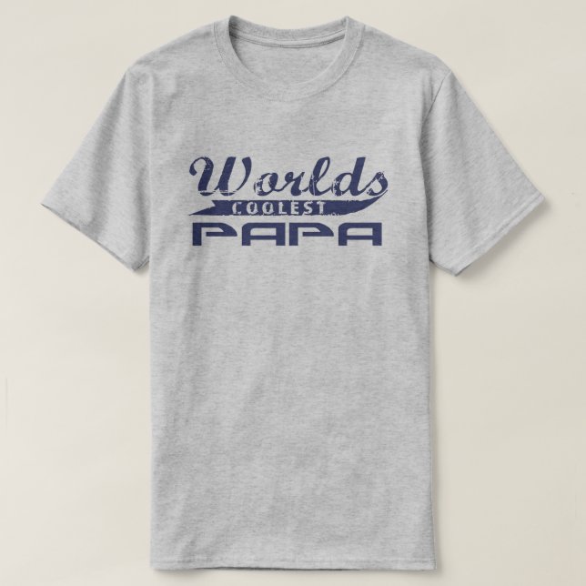 Camiseta La papá más fresca del mundo (Diseño del anverso)